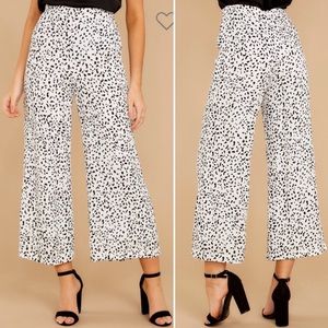 NWOT White Wide Leg Pants